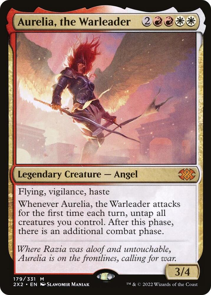 Aurelia, the Warleader [Double Masters 2022] 179