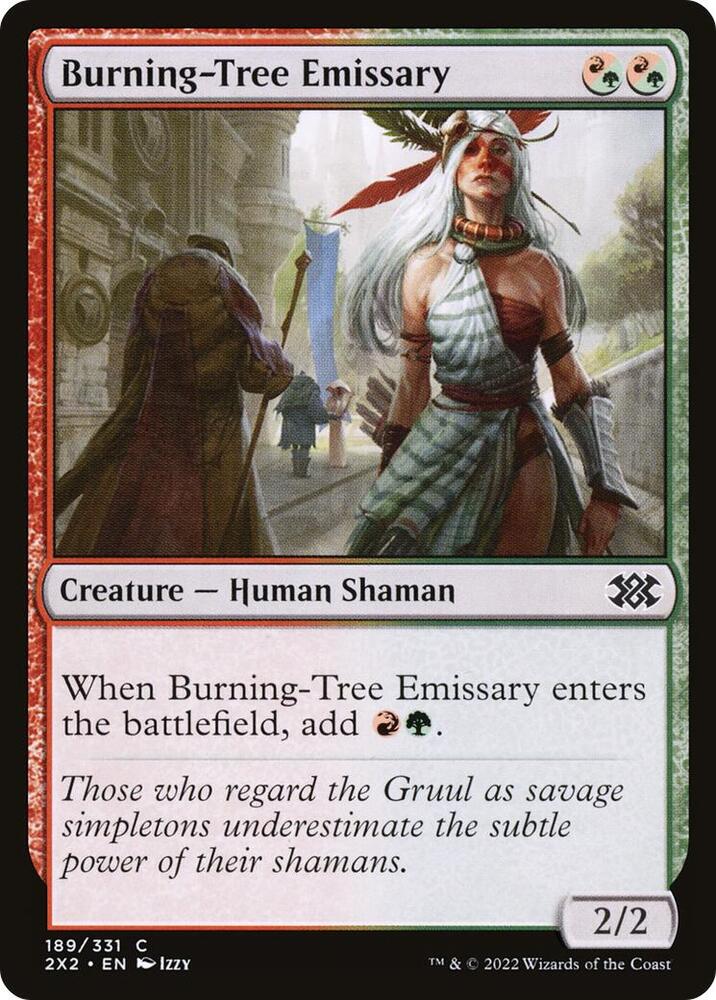 Burning-Tree Emissary [Double Masters 2022] 189