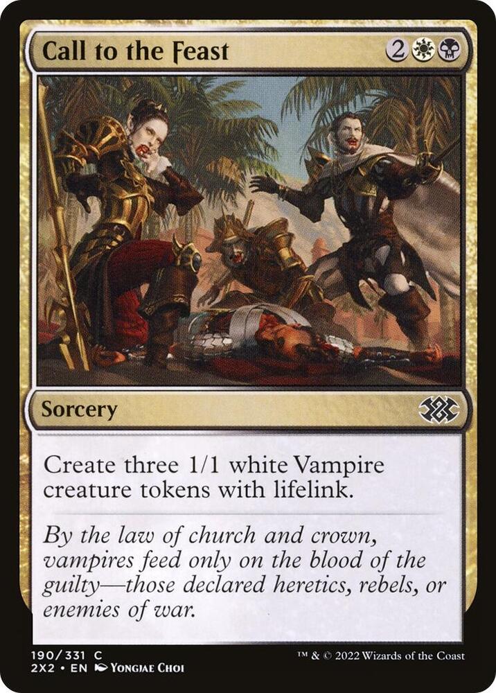 Call to the Feast [Double Masters 2022] 190