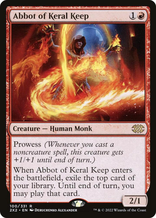 Abbot of Keral Keep [Double Masters 2022] 100