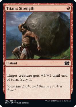 Titan's Strength [Double Masters 2022] 128