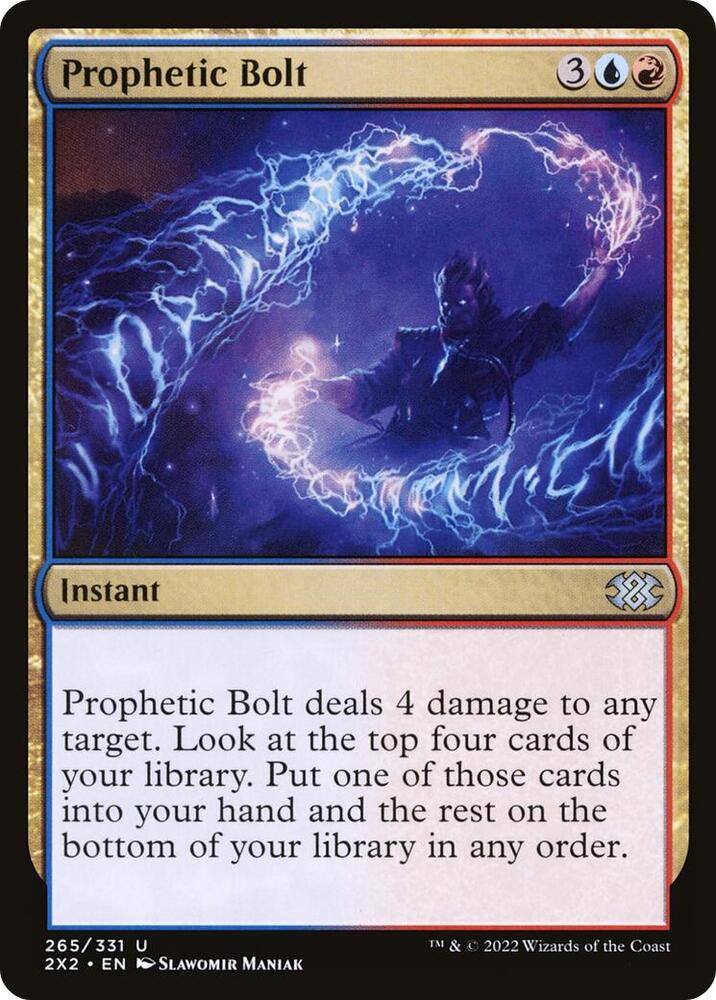 Prophetic Bolt [Double Masters 2022] 265