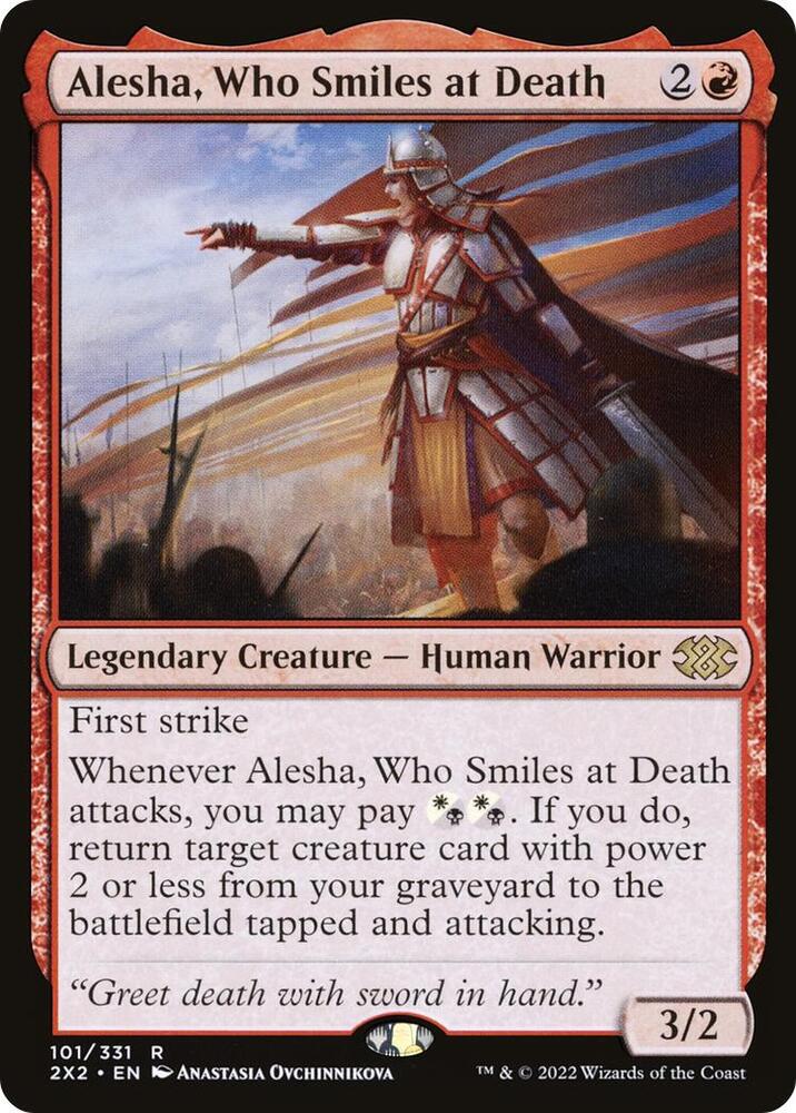 Alesha, Who Smiles at Death [Double Masters 2022] 101