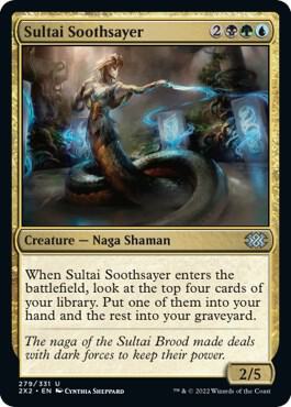 Sultai Soothsayer [Double Masters 2022] 279