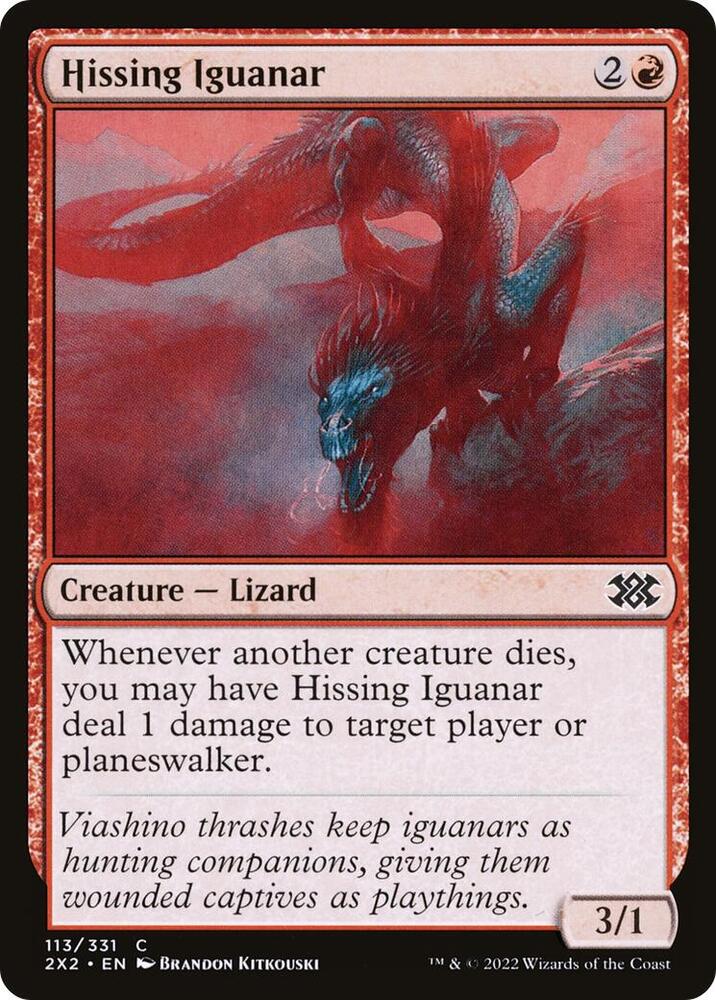 Hissing Iguanar [Double Masters 2022] 113