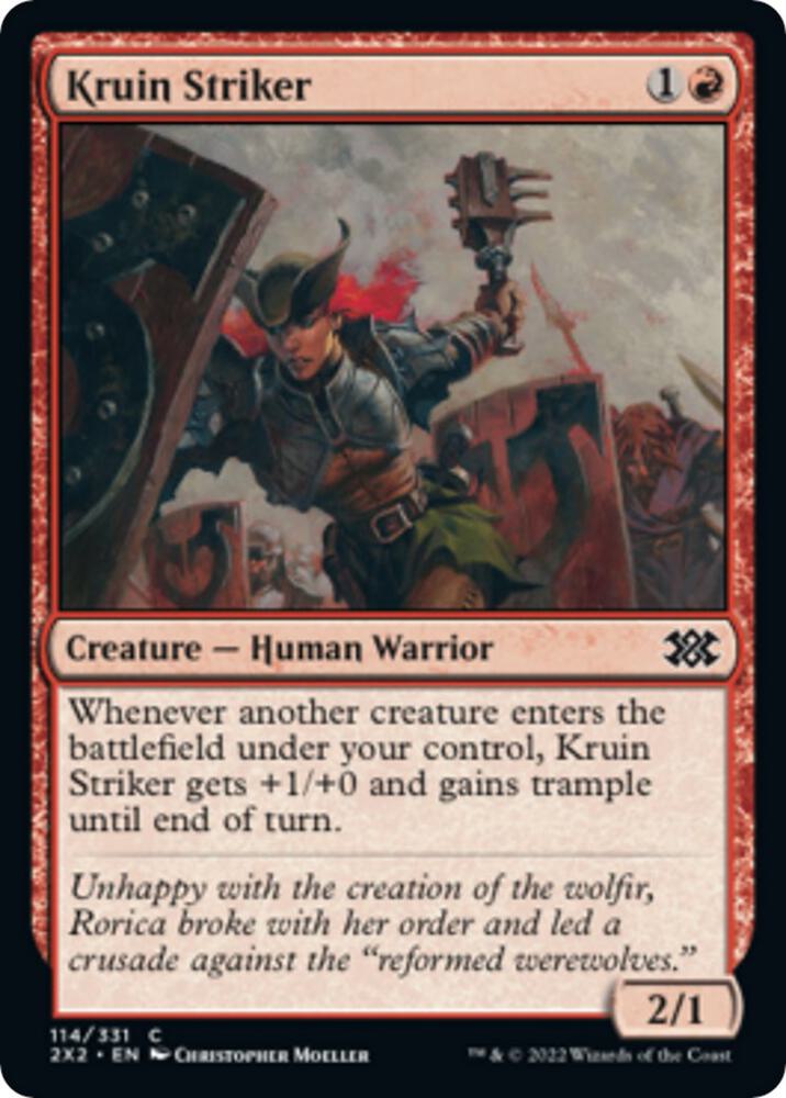 Kruin Striker [Double Masters 2022] 114