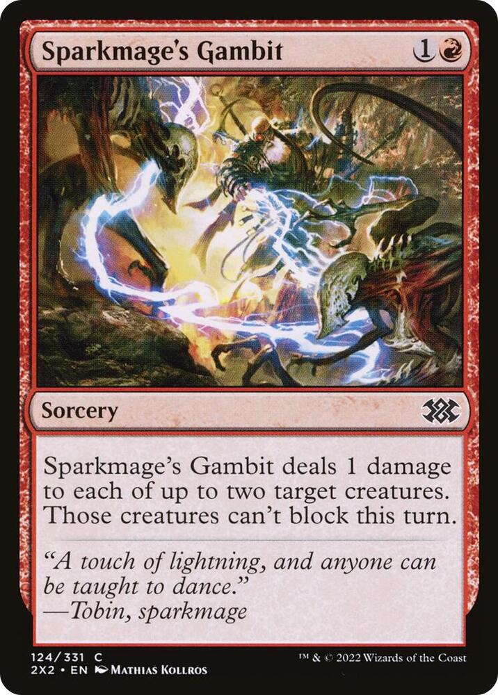 Sparkmage's Gambit [Double Masters 2022] 124