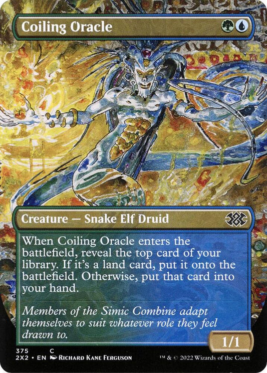 Coiling Oracle (Borderless) [Double Masters 2022] 375