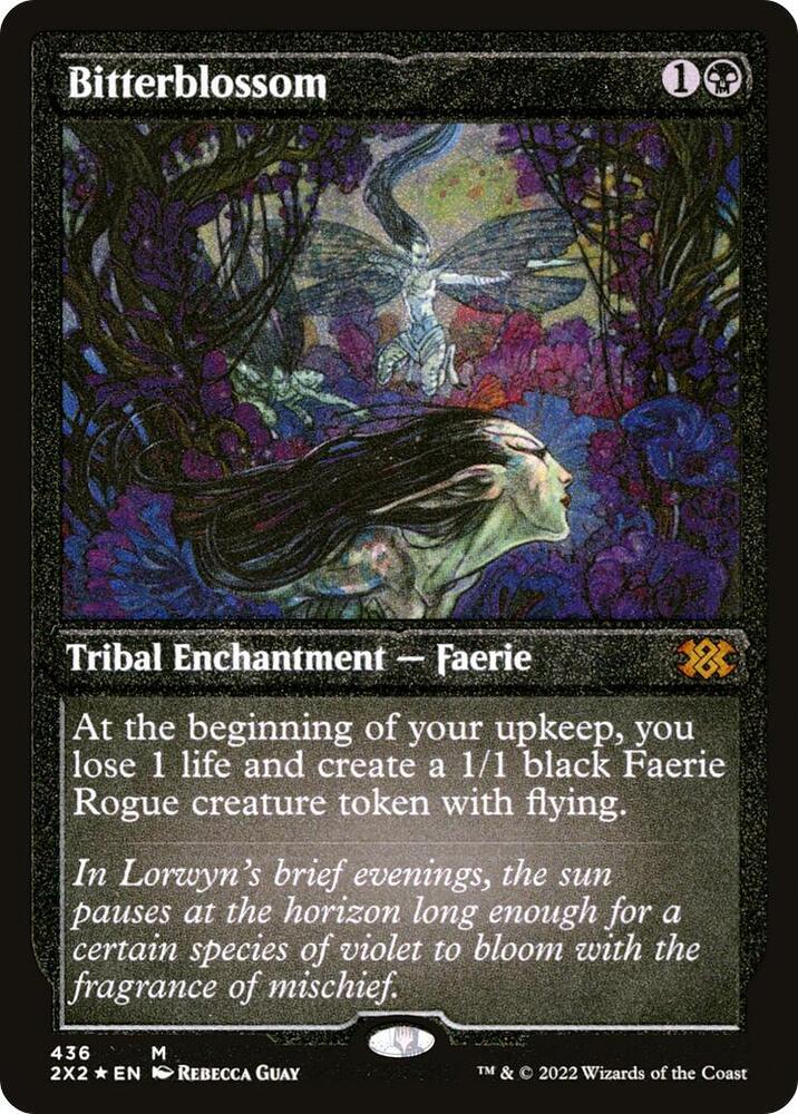 Bitterblossom (Foil Etched) [Double Masters 2022] 436