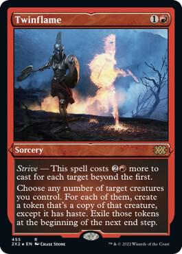 Twinflame (Foil Etched) [Double Masters 2022] 455