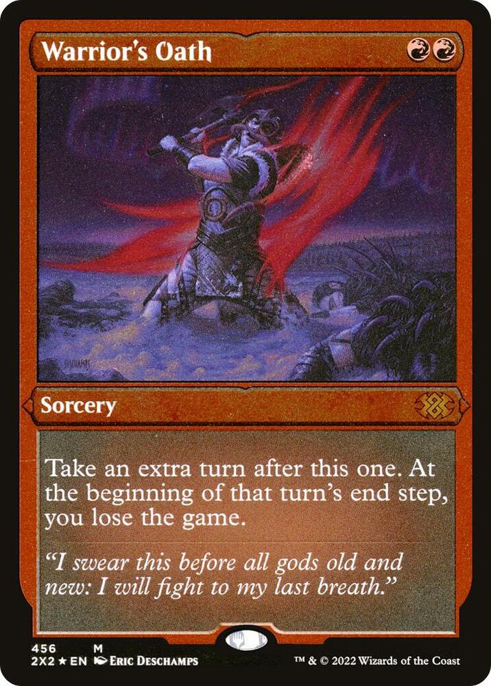 Warrior's Oath (Foil Etched) [Double Masters 2022] 456