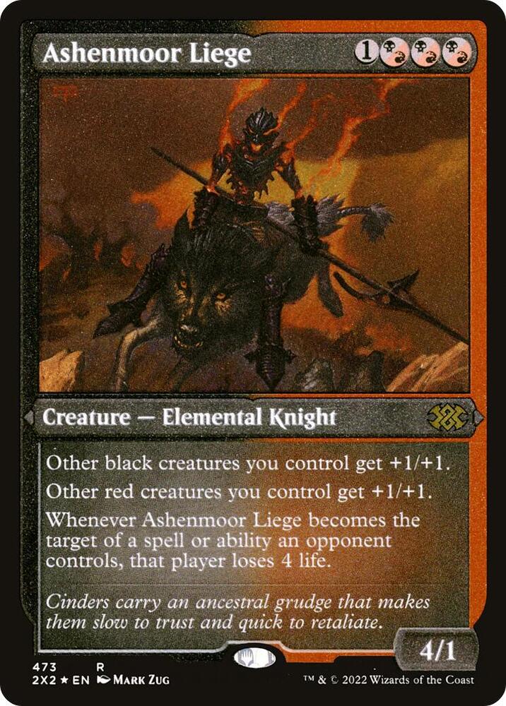 Ashenmoor Liege (Foil Etched) [Double Masters 2022] 473