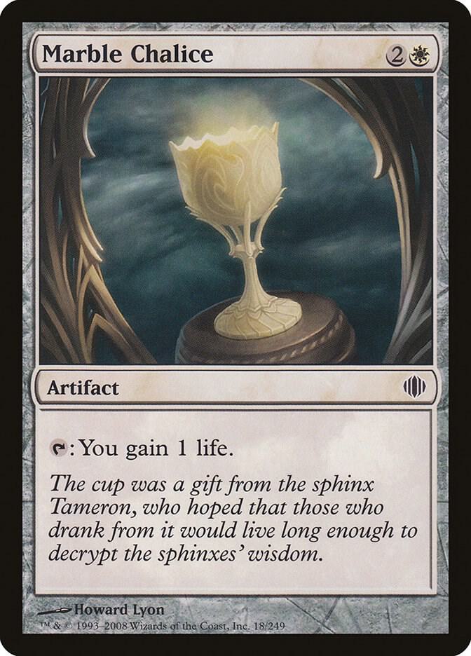 Marble Chalice [Shards of Alara] 18
