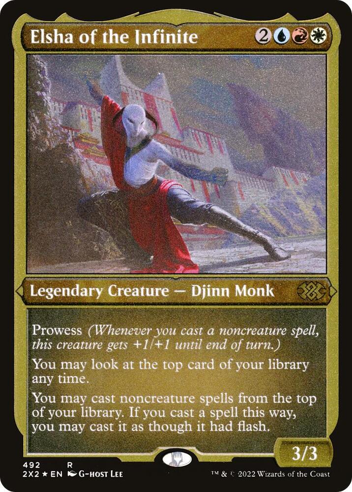 Elsha of the Infinite (Foil Etched) [Double Masters 2022] 492