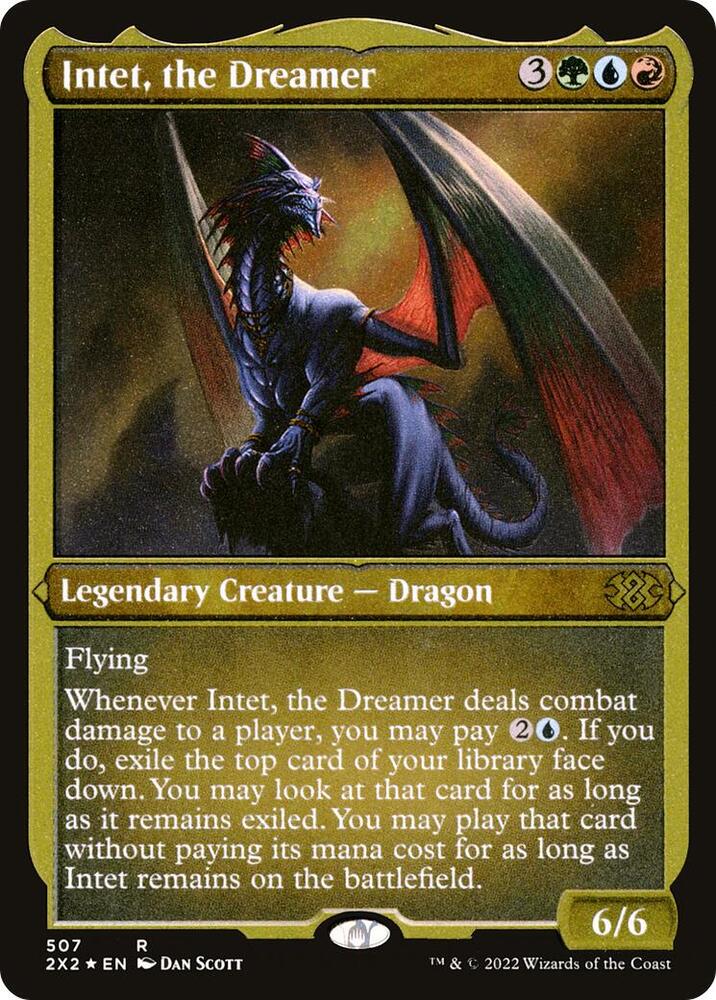 Intet, the Dreamer (Foil Etched) [Double Masters 2022] 507