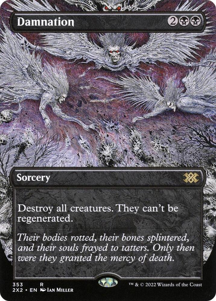 Damnation (Borderless) [Double Masters 2022] 353