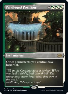 Privileged Position (Foil Etched) [Double Masters 2022] 532