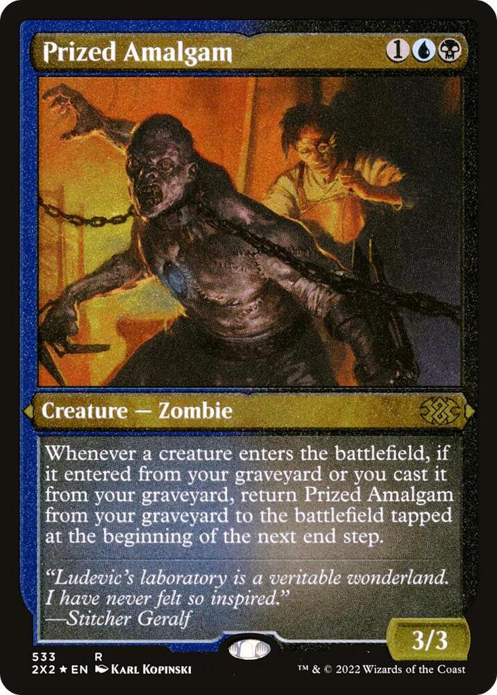 Prized Amalgam (Foil Etched) [Double Masters 2022] 533
