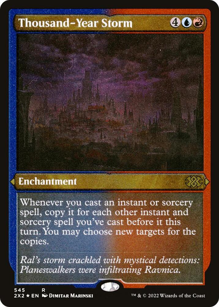 Thousand-Year Storm (Foil Etched) [Double Masters 2022] 545