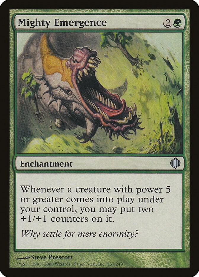 Mighty Emergence [Shards of Alara] 137