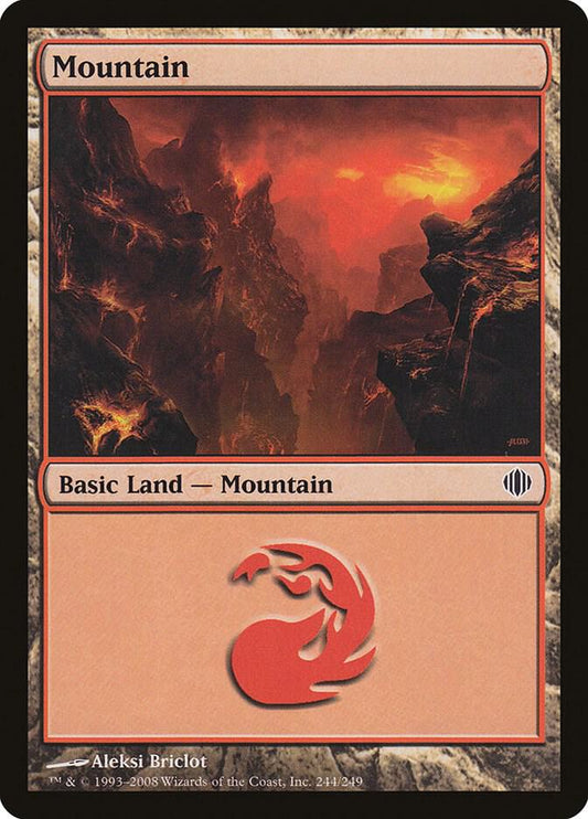 Mountain (244) [Shards of Alara] 244