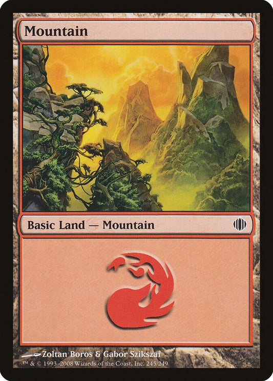 Mountain (245) [Shards of Alara] 245