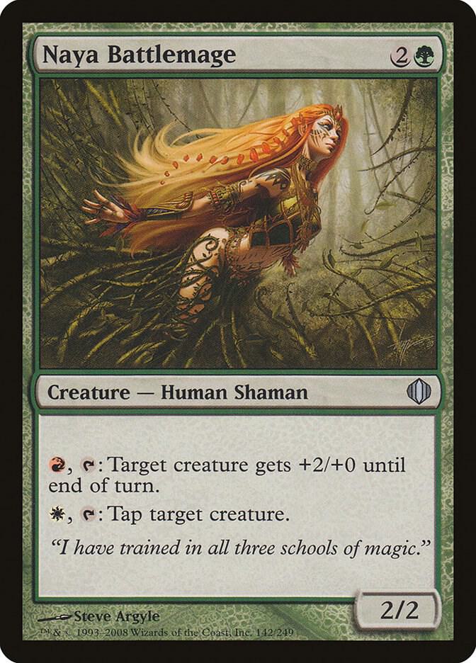 Naya Battlemage [Shards of Alara] 142