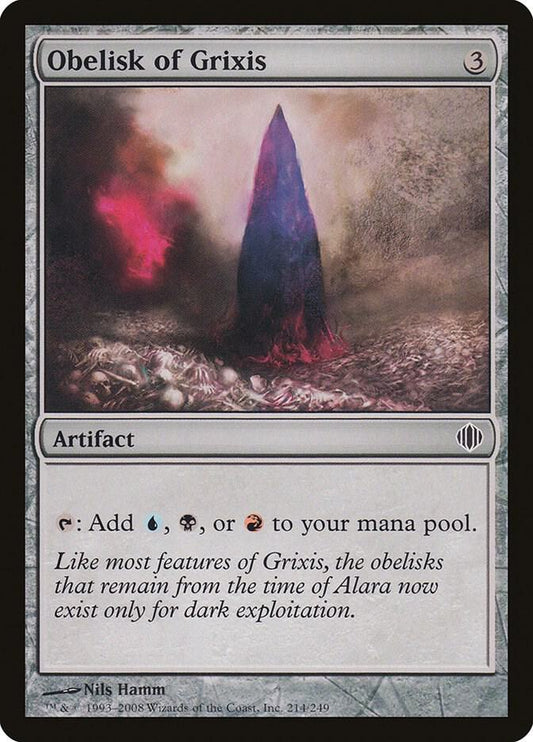 Obelisk of Grixis [Shards of Alara] 214
