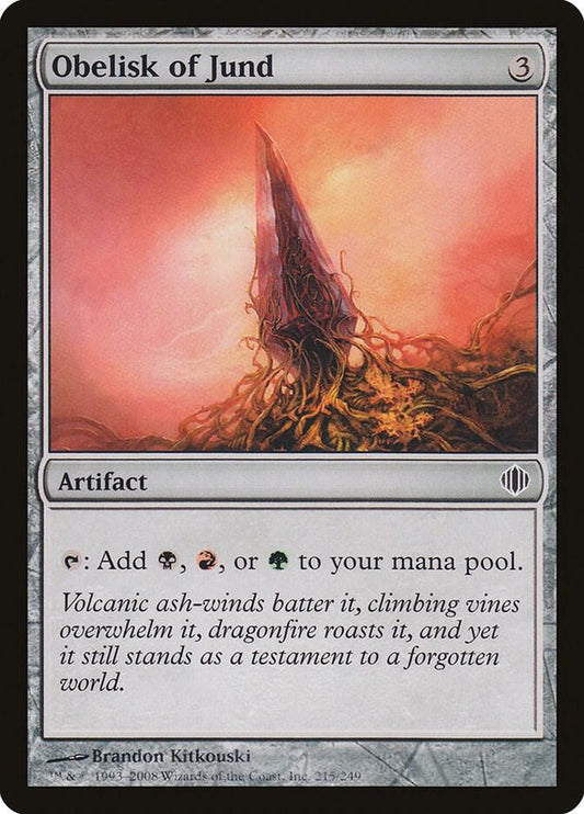 Obelisk of Jund [Shards of Alara] 215