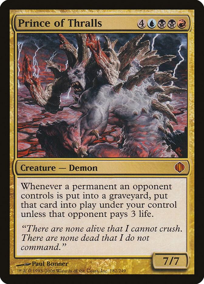 Prince of Thralls [Shards of Alara] 182
