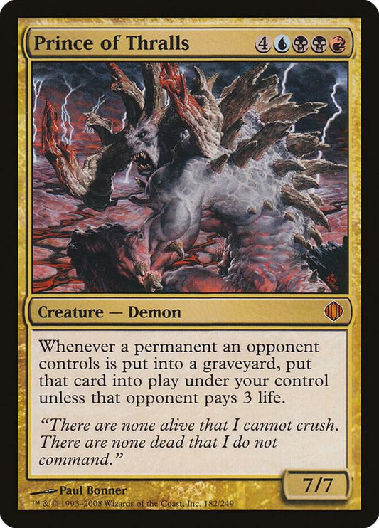 Prince of Thralls [Shards of Alara] 182
