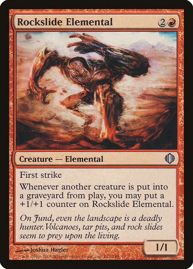Rockslide Elemental [Shards of Alara] 112