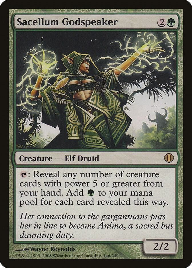 Sacellum Godspeaker [Shards of Alara] 146