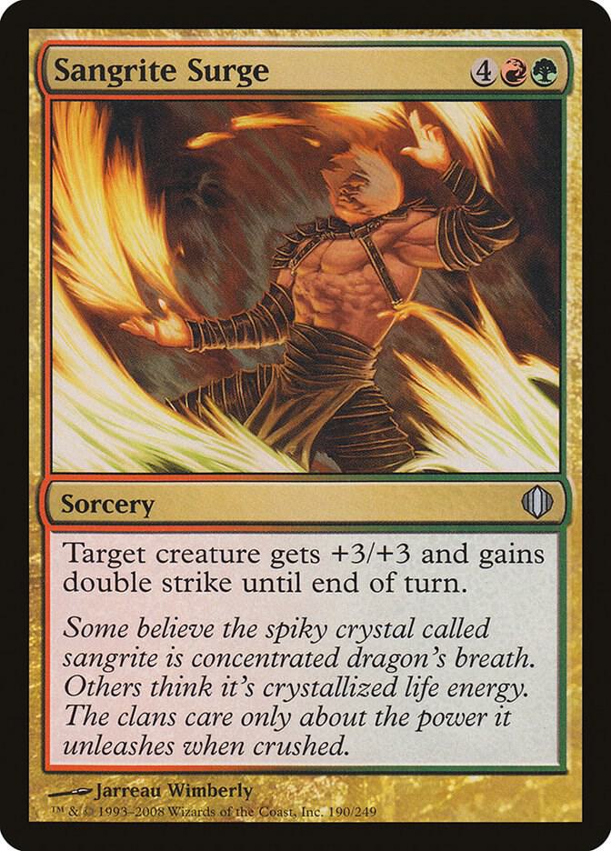 Sangrite Surge [Shards of Alara] 190
