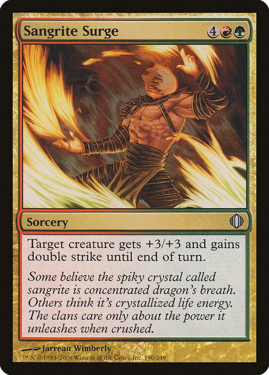 Sangrite Surge [Shards of Alara] 190