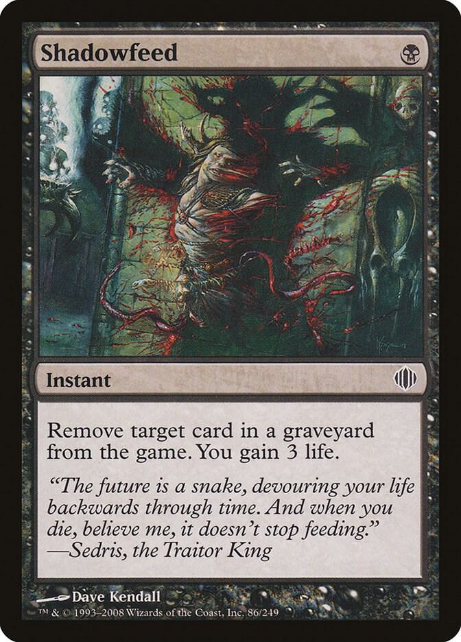 Shadowfeed [Shards of Alara] 86