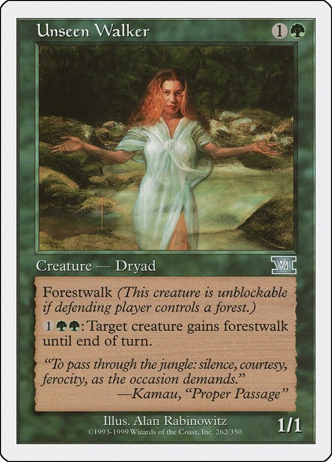Unseen Walker [Classic Sixth Edition] 262