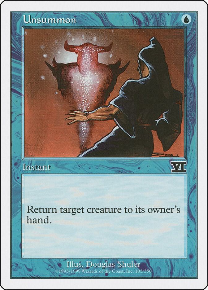 Unsummon [Classic Sixth Edition] 103