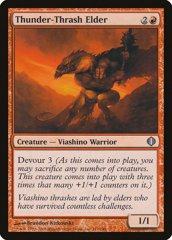 Thunder-Thrash Elder [Shards of Alara] 117