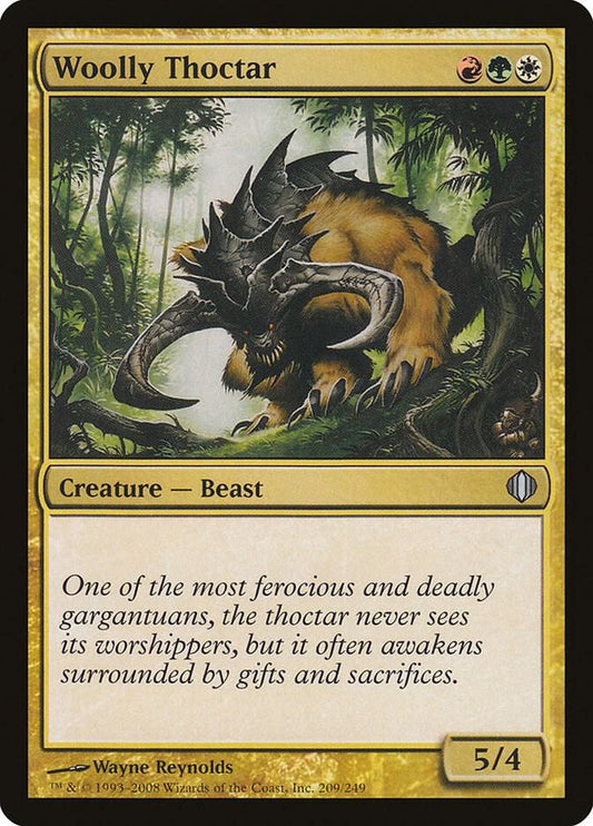 Woolly Thoctar [Shards of Alara] 209