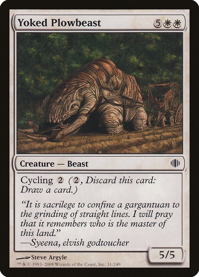 Yoked Plowbeast [Shards of Alara] 31