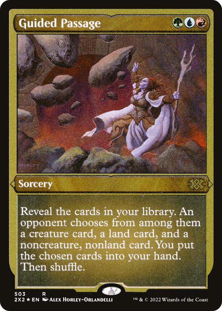 Guided Passage (Foil Etched) [Double Masters 2022] 503