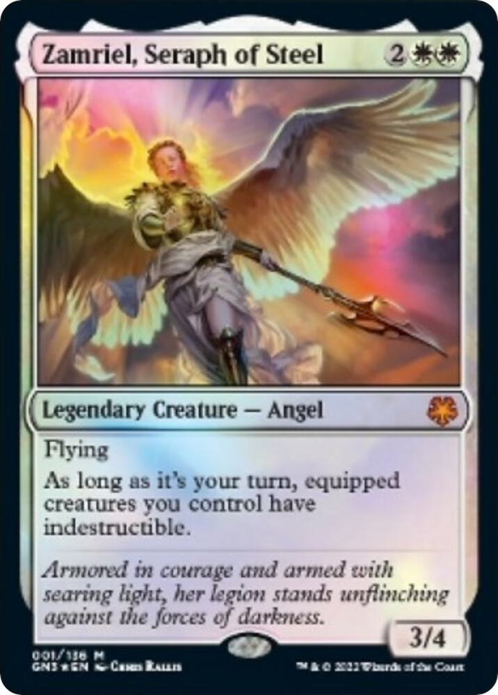 Zamriel, Seraph of Steel [Magic Game Night: Free-For-All] 1