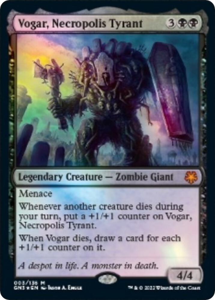 Vogar, Necropolis Tyrant [Magic Game Night: Free-For-All] 3