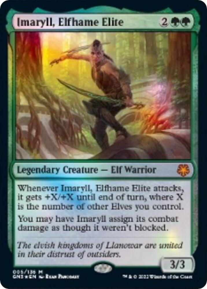 Imaryll, Elfhame Elite [Magic Game Night: Free-For-All] 5