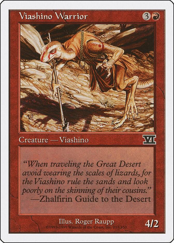 Viashino Warrior [Classic Sixth Edition] 213