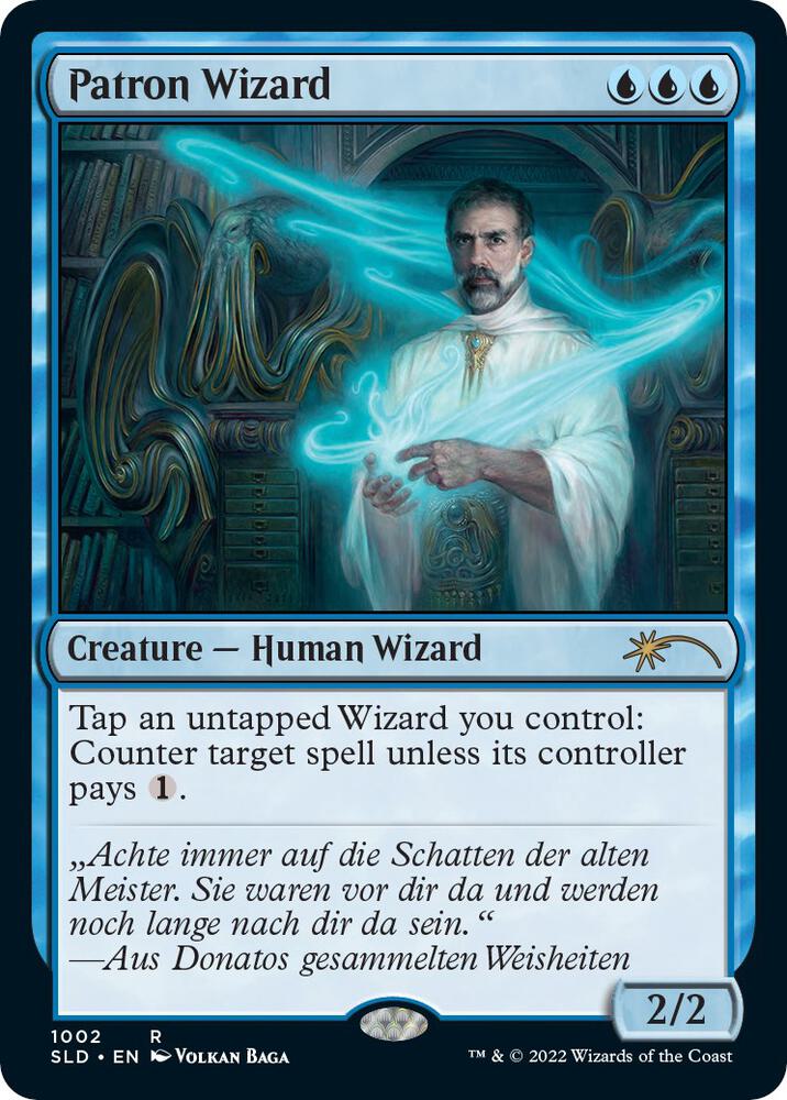 Patron Wizard [Secret Lair Drop Series] 1002