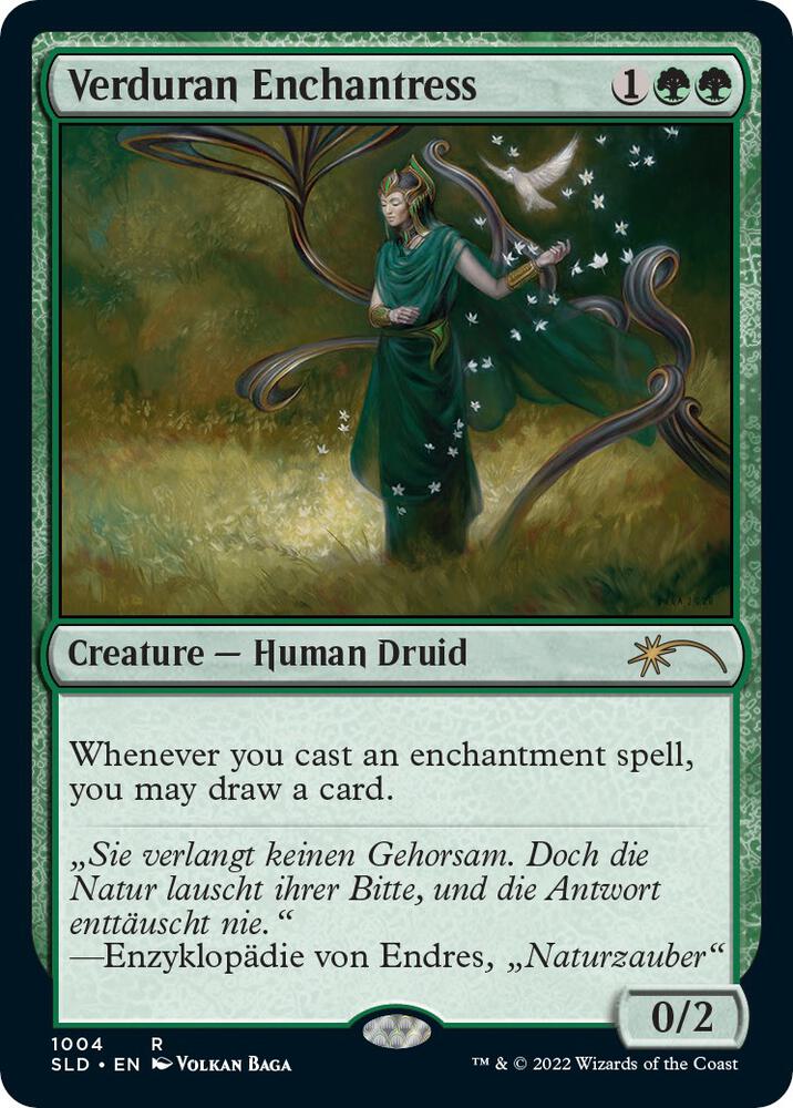 Verduran Enchantress [Secret Lair Drop Series] 1004