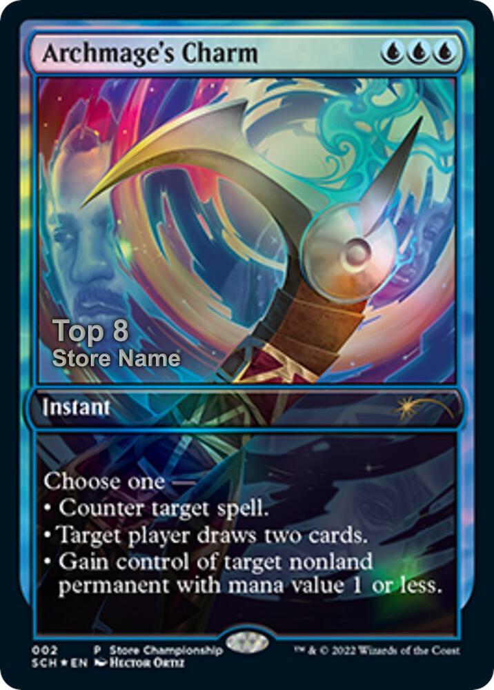 Archmage's Charm (Top 8) [Game Day & Store Championship Promos] 2
