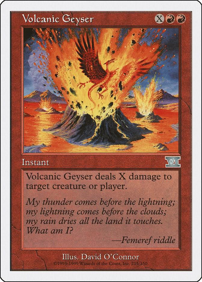 Volcanic Geyser [Classic Sixth Edition] 215